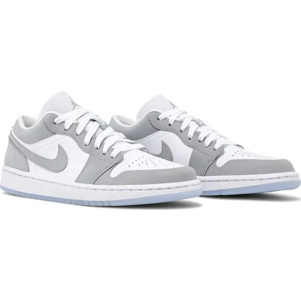 Bargain Deal - Air Jordan 1 - Low - White Wolf Grey - The Swag Haven